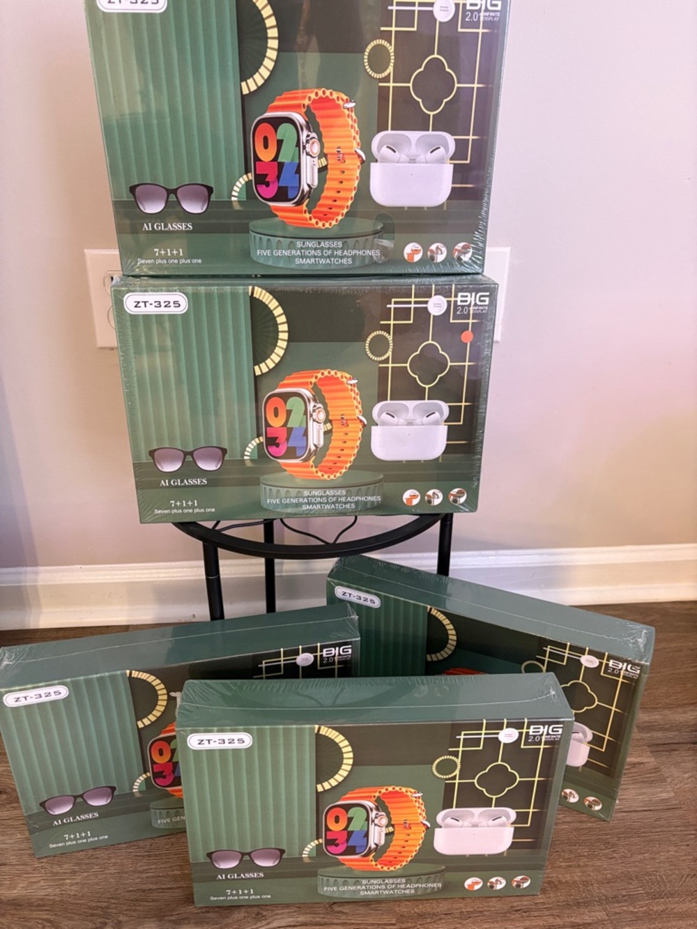 Smartwatch + Earbuds + AI Glasses